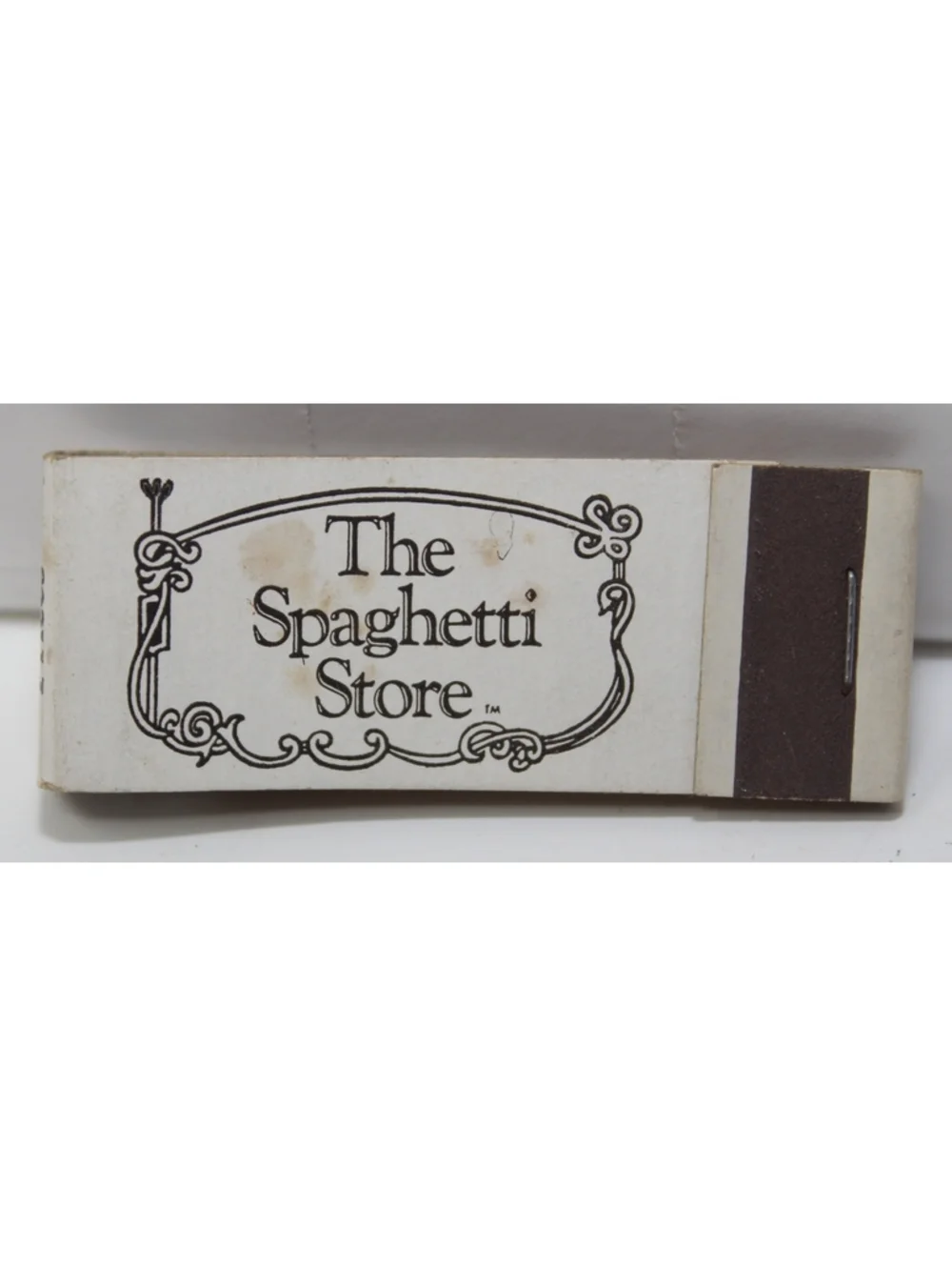 Vintage 70s Matchbook The Spaghetti Store Memphis, Tennessee Italian Restaurant